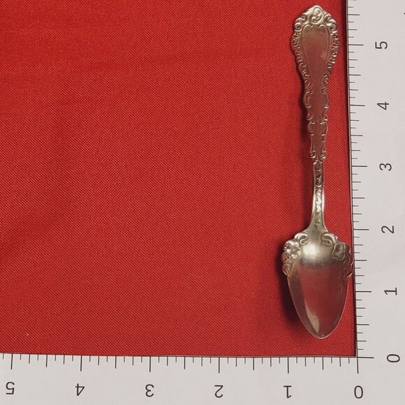 Simeon L & George H Rogers Co Nickel Silver Jam Preserve Spoon Lot of 5 - Picture 10 of 12